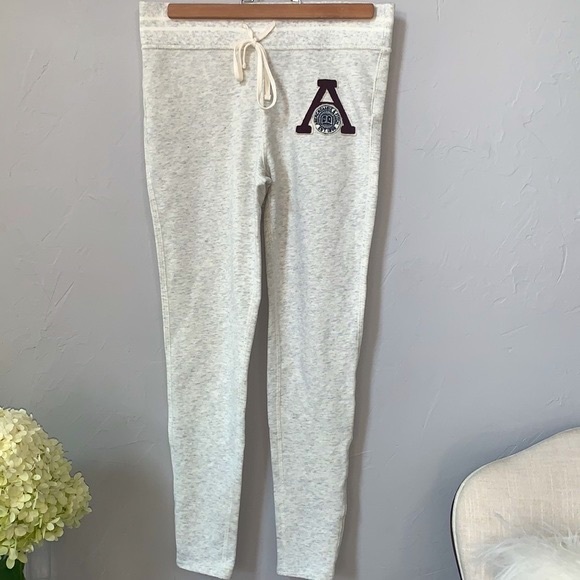 Abercrombie & Fitch Grey Sweatpant Skinny Leggings - Picture 3 of 8